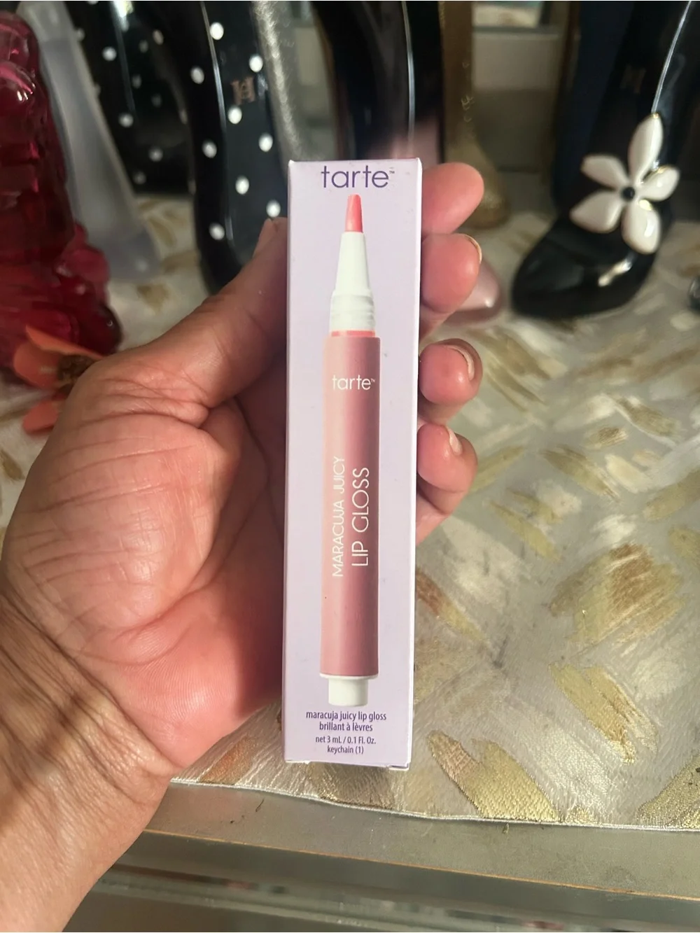 tarte Maracuja Juicy Lip Gloss — Peachy Pink